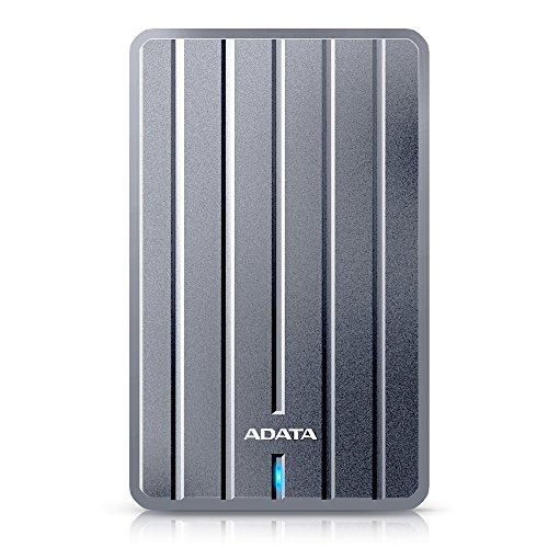 ADATA HC660 超薄型 USB3.0 ポータブルHDD 1TB チタンカラー 3年保証 AH...