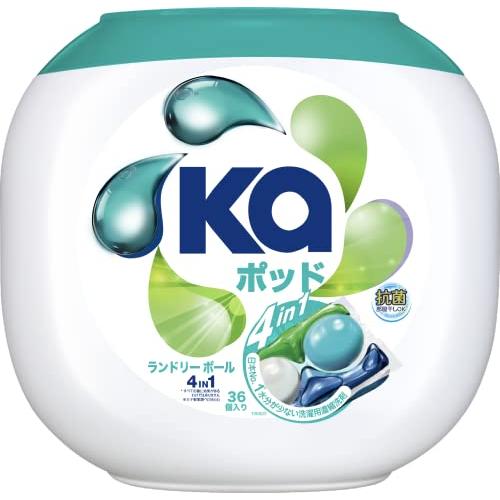 カーポッド Ka Pod ボール型洗剤 ジェル ボール 洗濯洗剤 部屋干し 時短 便利 柔軟 抗菌 ...
