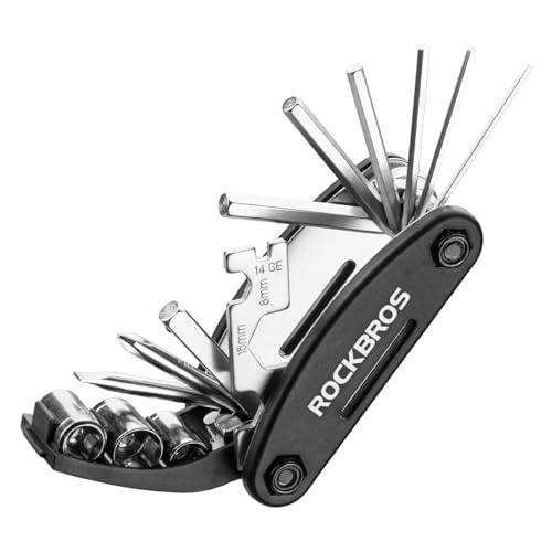 ROCKBROS(ロックブロス)自転車 マルチツール 自転車工具セット 16in1 多機能 携帯 六...