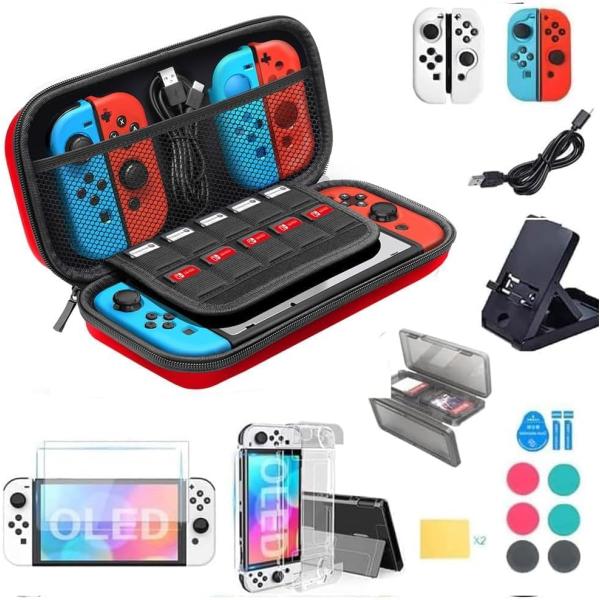 switchケース 25 in 1 スイッチ ケースセット [Switchケース・収納、透明保護ケー...