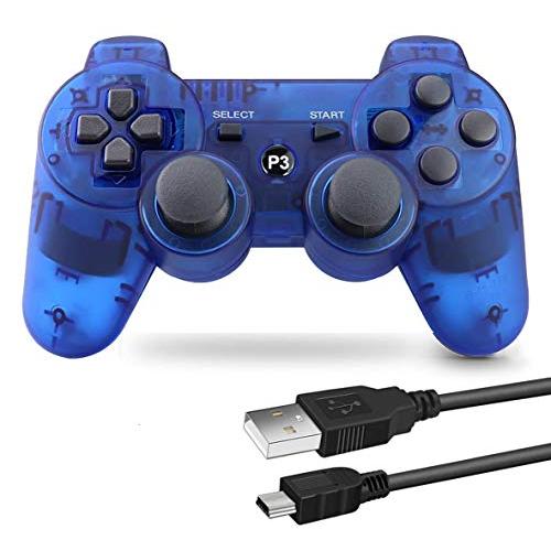 Fancyan PS3 用 ワイヤレスコントローラー 6軸センサー DUAL SHOCK3 ゲームパ...