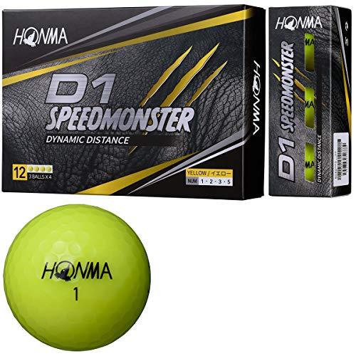 本間ゴルフ HONMA ボール D1 スピードモンスター ボール 3ダースセット 3ダース(36個入...
