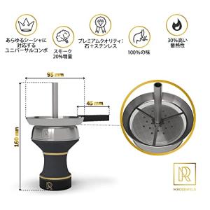 シーシャ炭 ヒートマネジメントシステム 水タバ...の詳細画像1