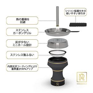 シーシャ炭 ヒートマネジメントシステム 水タバ...の詳細画像2