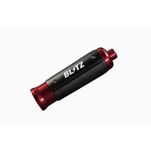ブリッツ(BLITZ) ハンドブレーキレバー GR86 86 BRZ アルミ&レザー製 BLACK/RED ZN6 ZN8 ZC6 ZD8 13851｜around-store