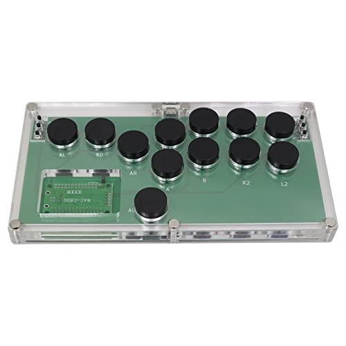 FightBox B1-MINI-PC-DIY 超薄型全ボタン アーケード ゲーム コントローラ P...
