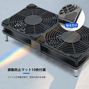 Mauknci 冷却ファン 静音 USBファン...の詳細画像4