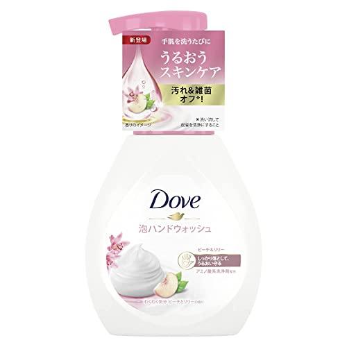 Dove(ダヴ) ハンドソープ 泡 ハンドウォッシュ 泡タイプ ピーチ&amp;リリー 本体 240ミリリッ...