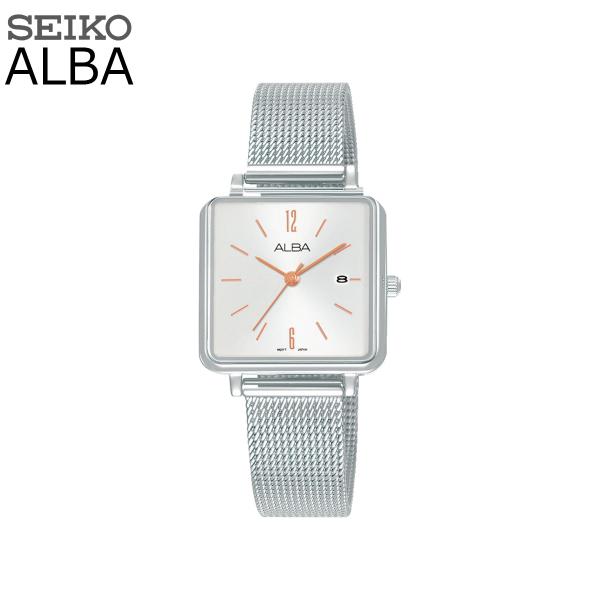 SEIKO セイコー ALBA アルバ クォーツ レディース 女性用 腕時計 AH7U25X1 シル...