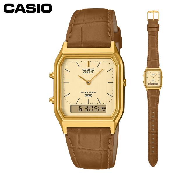 CASIO CLASSIC カシオ クラシック スタンダード アナデジ AQ-230EGL-9A 腕...