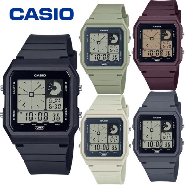 CASIO STANDARD アナデジ 腕時計 LF-20W レディース キッズ 女性 ビジネスウォ...