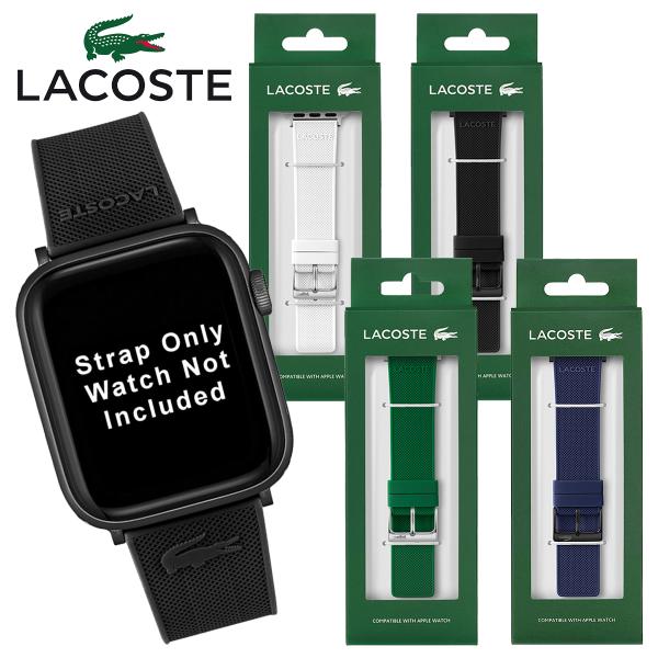 LACOSTE ラコステ AppleWatch アップルウォッチ ベルト シリコンラバー ストラップ...