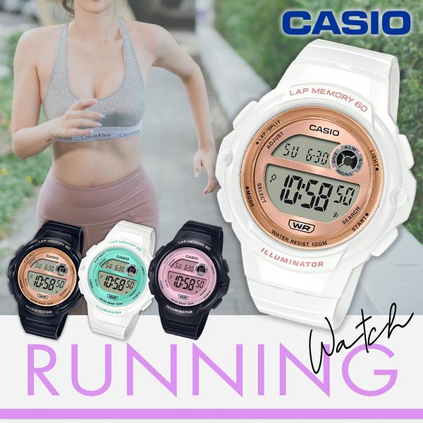 カシオ CASIO SPORTS GEAR ラップメモリー レディース 女性 腕時計 LWS-120...