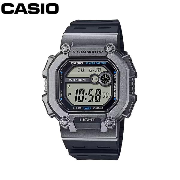 CASIO カシオ スタンダード 腕時計 オクタゴン デジタルウォッチ W-737H-1A2 防水 ...