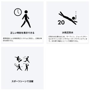 カシオ CASIO 電波 腕時計 20気圧防水...の詳細画像5