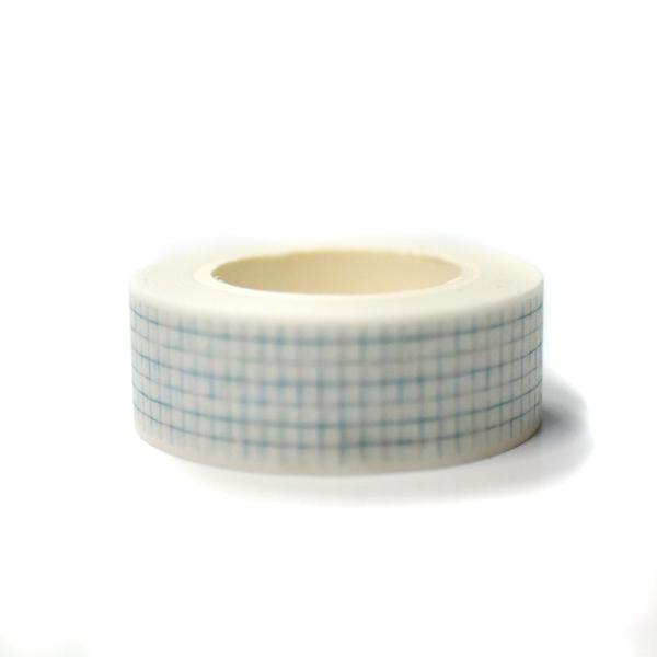 ササっとメモできて無くさない。シンプルな方眼マスキングテープ。 マステ 15mm  メモ 雑貨 テー...