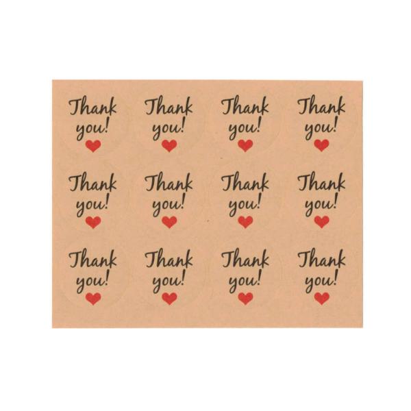 2シート 30mmの丸型シールで感謝を伝える小さな気遣い。24片。 入学 卒業 進級 新生活 女子文...