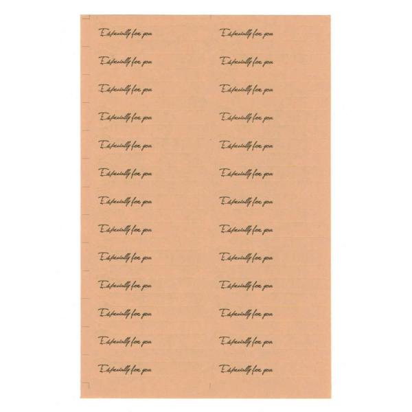 ギフトシール26片。バレンタインや卒入学で使うEspecially for you。 バレンタイン ...