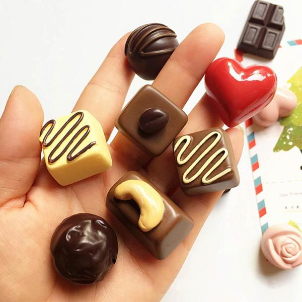本物みたいな粒チョコ風マグネット、いくつか揃えてアソートのように楽しむ。 かわいい おしゃれ ジョー...