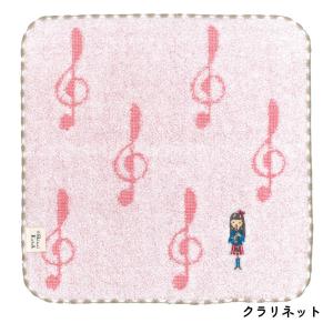 【シンジカトウ】音符柄タオルハンカチ。楽器のポ...の詳細画像2