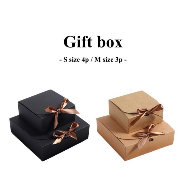 2サイズから選べるギフトボックス。シンプルだからこそアレンジも無限大で気持ちも伝わる。 ラッピング ...