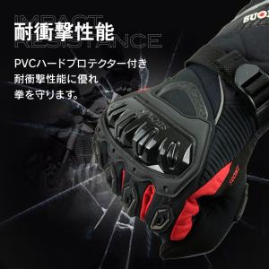 バイクグローブ 防寒 防水 ロング タッチパネ...の詳細画像3