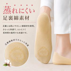 【3足セット】フットカバー レディース 脱げな...の詳細画像5