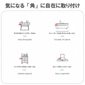 【4個セット】アニマルシリコン コーナーガード...の詳細画像2