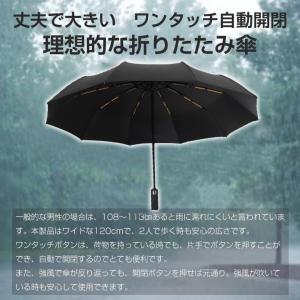 日傘 折り畳み傘 12本骨 120cm 撥水 ...の詳細画像1