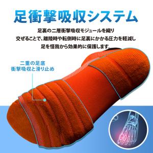 【3足セット】スポーツソックス ランニングソッ...の詳細画像2