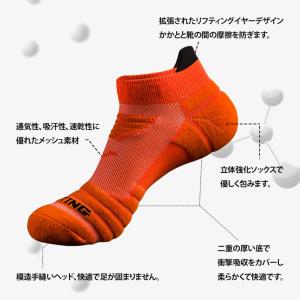 【3足セット】スポーツソックス ランニングソッ...の詳細画像4