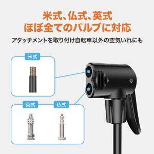 【訳あり】空気入れ 自転車 フロアポンプ 電動...の詳細画像1