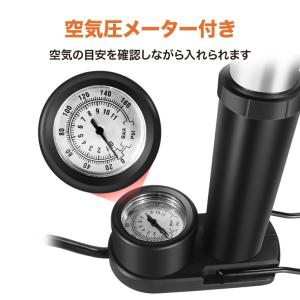 【訳あり】空気入れ 自転車 フロアポンプ 電動...の詳細画像3