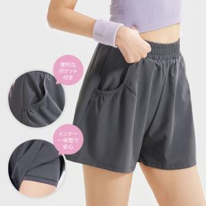 レディース プリーツショートパンツ インナー一...の詳細画像5