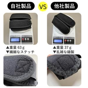 膝 サポーター ひざ用 巻くだけ簡単装着 圧力...の詳細画像1