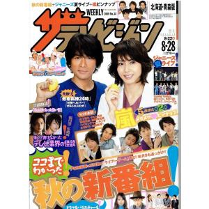 ザテレビジョン 2009/No.34・江口洋介 松嶋菜々子/嵐／ジャニーズライブ