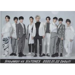 Snow Man(スノーマン) A5サイズクリアファイル「D.D/Imitation Rain