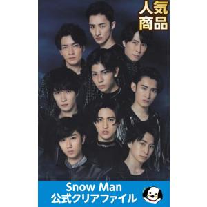 Snow Man(スノーマン) 「滝沢歌舞伎 ZERO」公式クリアファイル 公式