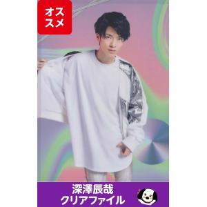 深澤辰哉 クリアファイル「20'夏」 Snow Man(スノーマン) 公式グッズ A4サイズ