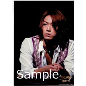 亀梨和也(KAT-TUN) 公式生写真 DREAM BOYS 2009・衣装白×紫