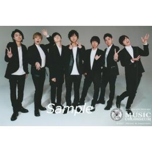 Kis-My-Ft2 キスマイ 集合 公式生写真 MUSIC COLOSSEUM 2017・カメラ目線・背景グレー｜arraysbook