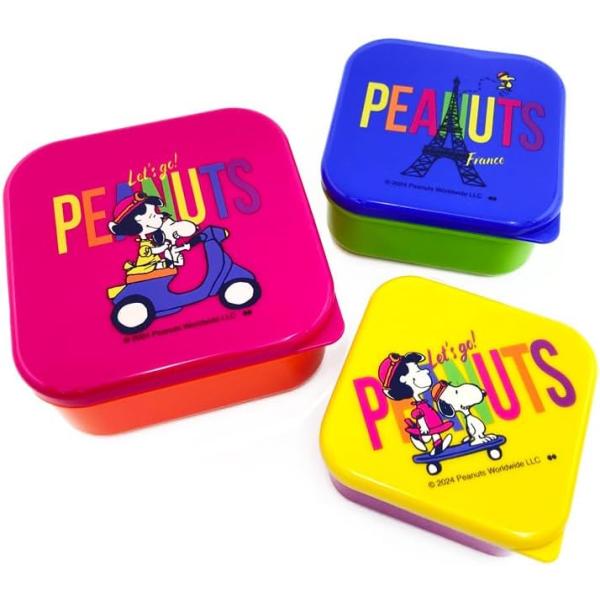 大西賢製販 PEANUTS シールランチボックスセット LUNCH SERIES SCOOTER 3...