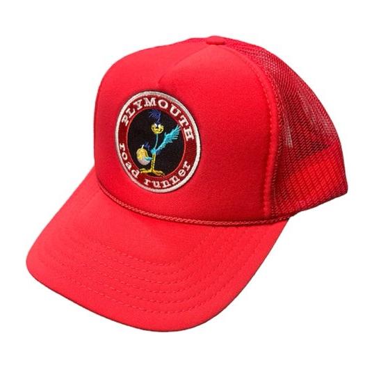 アメカジメッシュキャップ★MESH CAP★ROAD RUNNER PLYMOUTH RED／ロード...