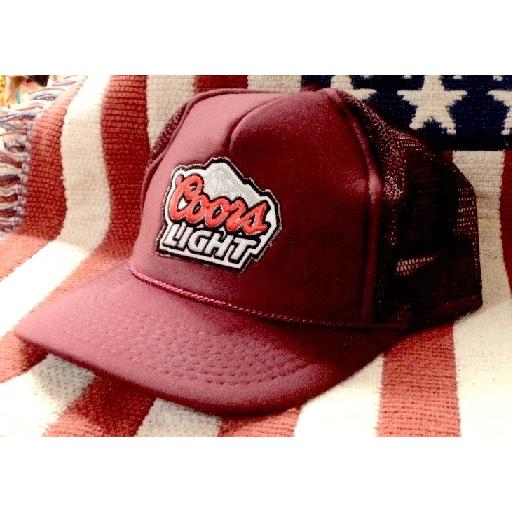 アメカジメッシュキャップ★MESH CAP★クアーズ・ライト★Coors LIGHT LOGO AL...