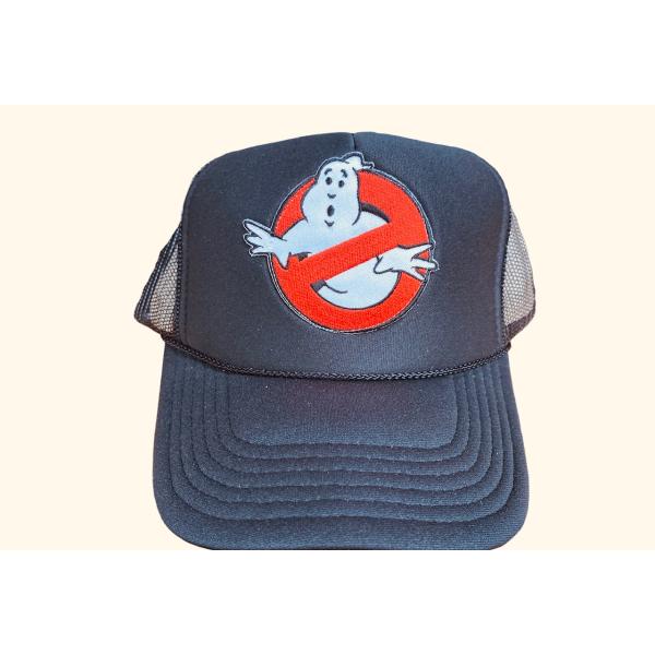 アメカジメッシュキャップ★MESH CAP★GHOST BUSTERS★ALL BLACK / ゴー...