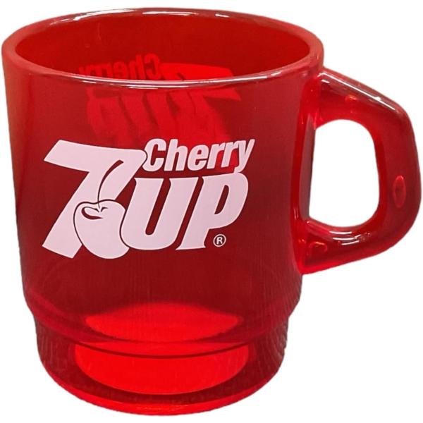 STACKING MUG / 7UP-RED-CLEAR レッド クリア セブンアップ マグ マグカ...