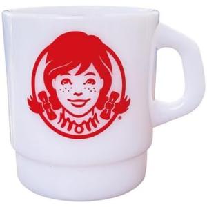 STACKING MUG-Wendy's ホワイト マグ マグカップ スタッキングマグ