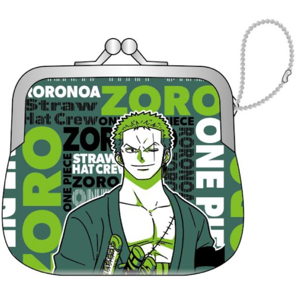 [ケイカンパニー]　ワンピース／ミニがまぐち／ゾロ&amp;ブルック　ONE PIECE　ポーチ　