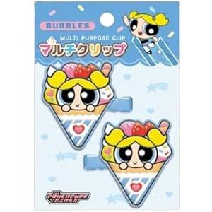パワーパフガールズ スイーツデコ マルチクリップ ブ　バブルス
