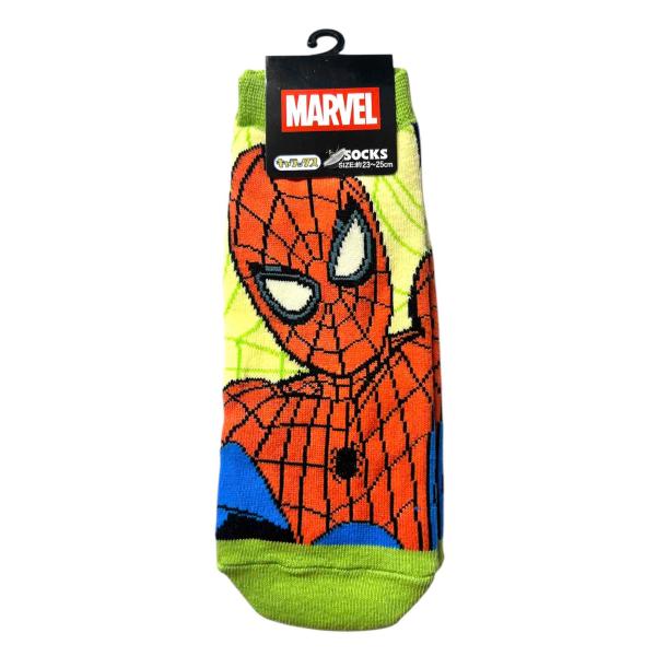 キャラックス　ソックス　靴下　MARVEL　スパイダーマン　スイング